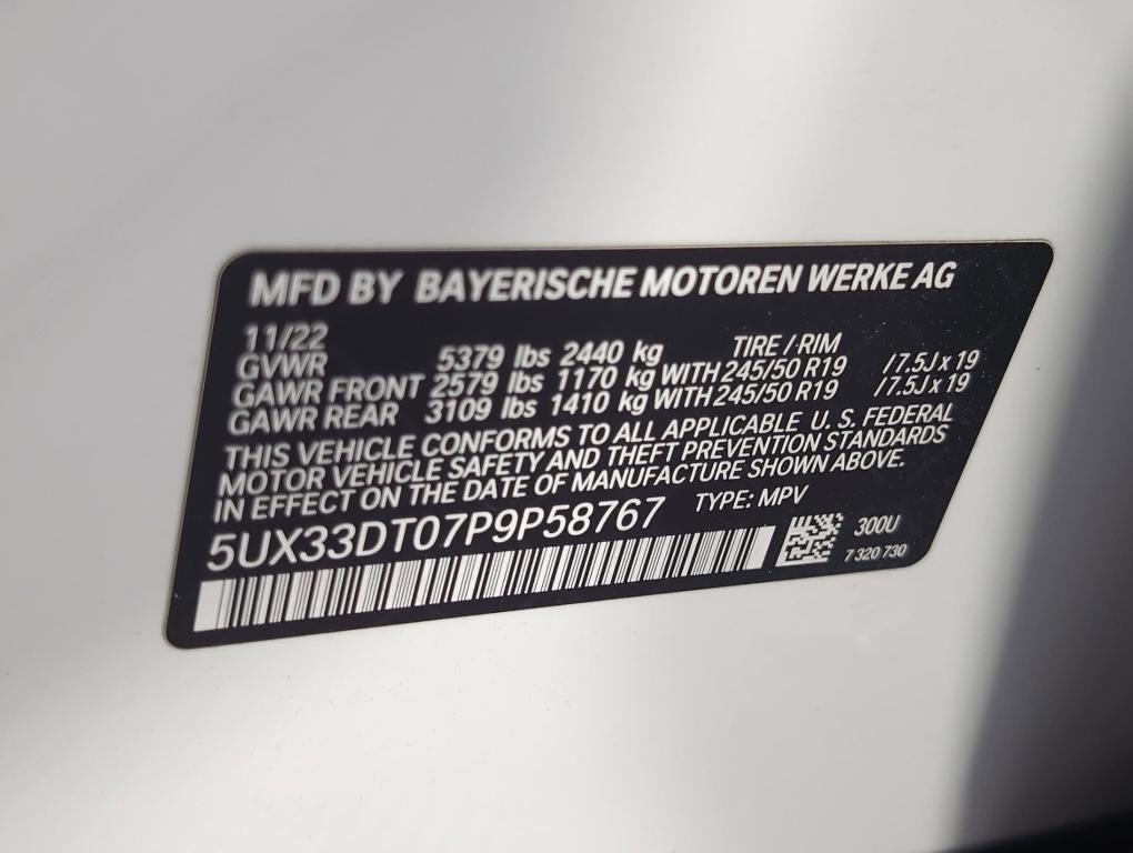 used 2023 BMW X4 car, priced at $42,999