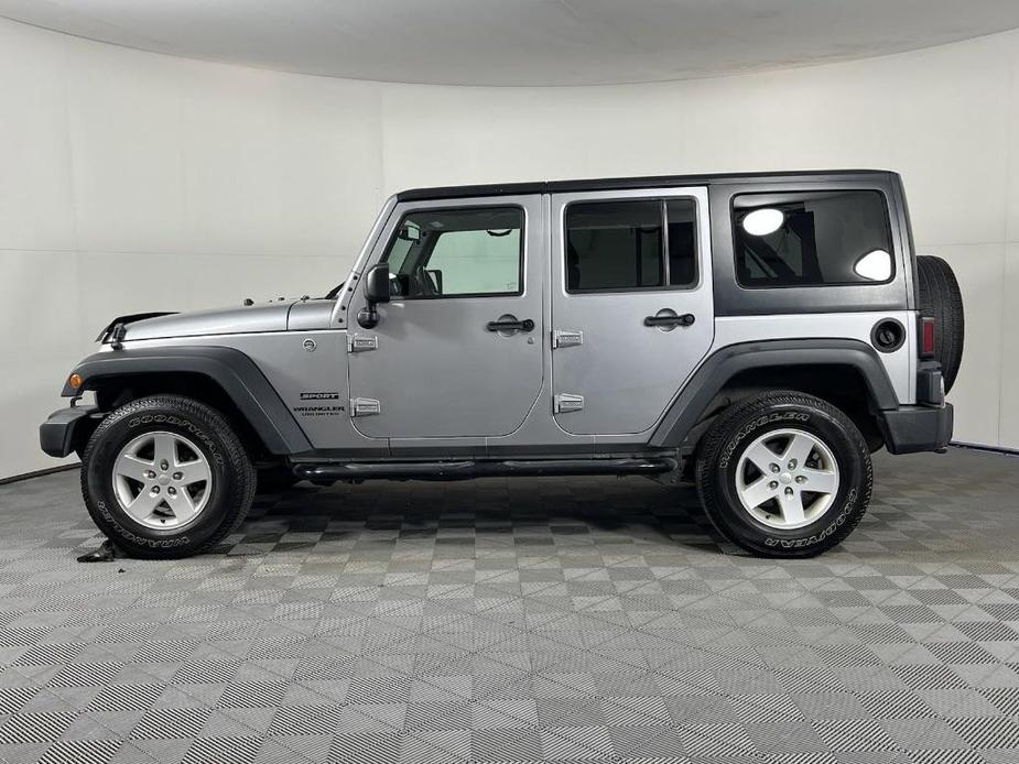 used 2017 Jeep Wrangler Unlimited car, priced at $15,999