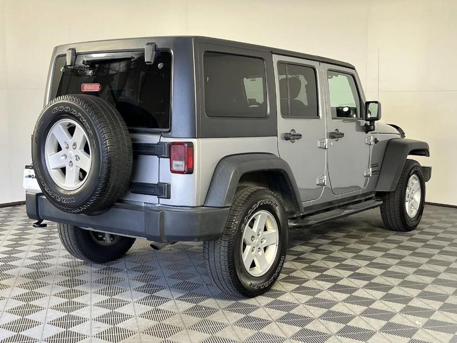 used 2017 Jeep Wrangler Unlimited car, priced at $15,999