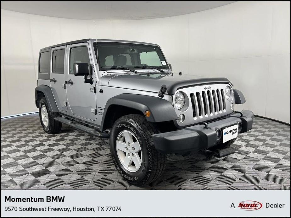 used 2017 Jeep Wrangler Unlimited car, priced at $15,999