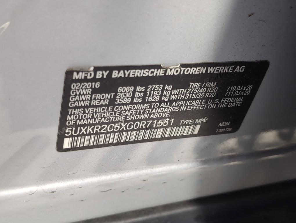 used 2016 BMW X5 car, priced at $14,999