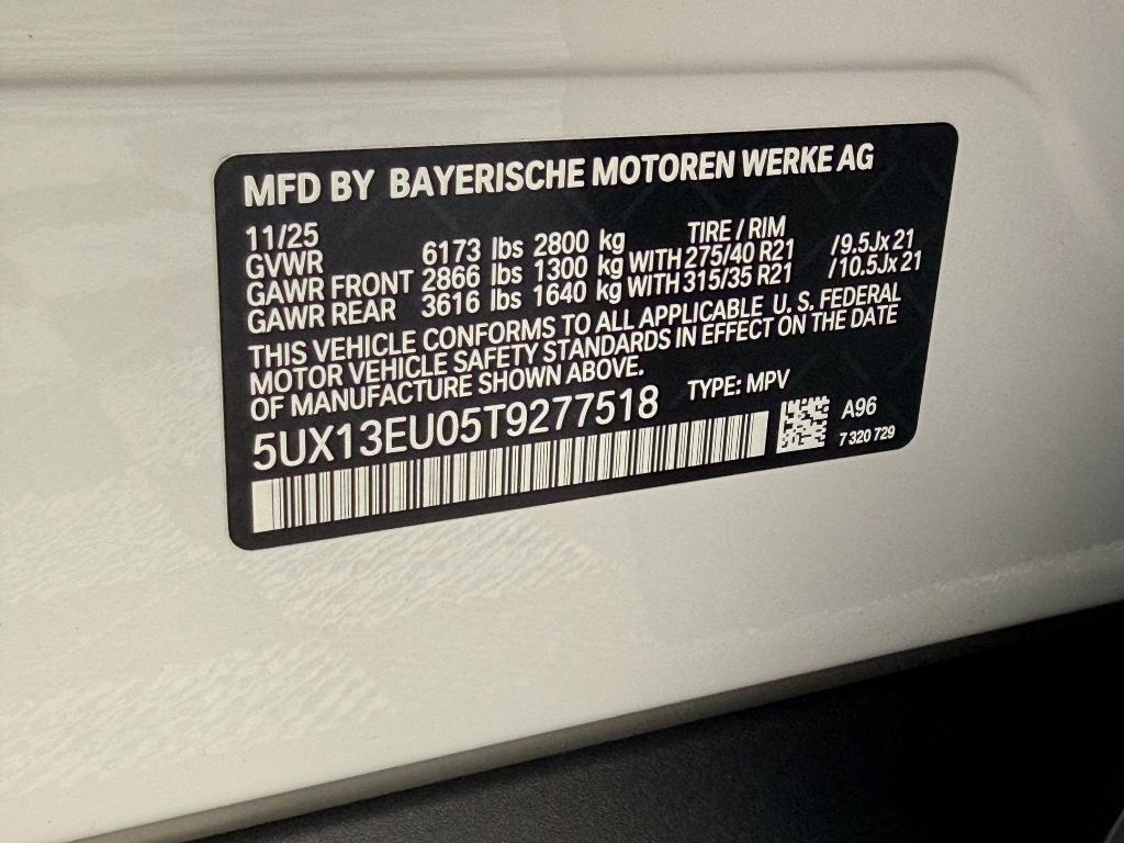 new 2026 BMW X5 car, priced at $75,500