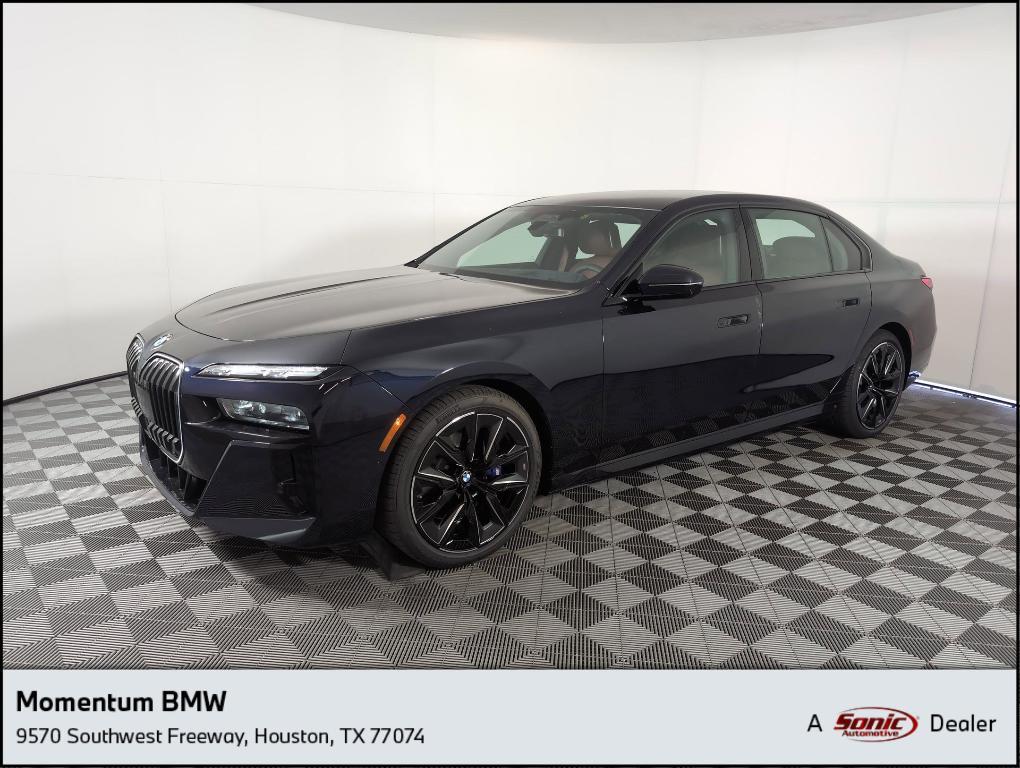 new 2025 BMW 740 car, priced at $119,670
