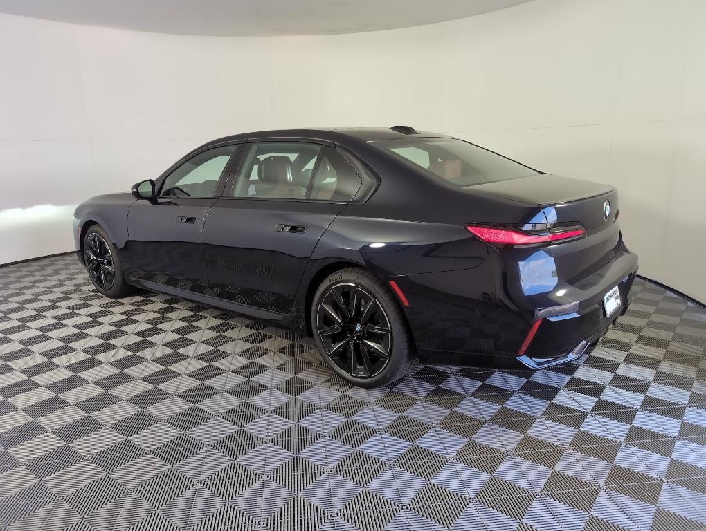 new 2025 BMW 740 car, priced at $119,670