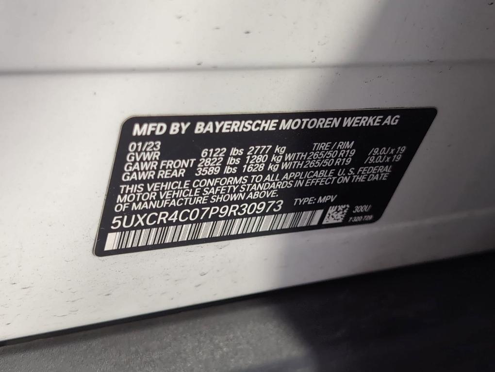 used 2023 BMW X5 car, priced at $41,496