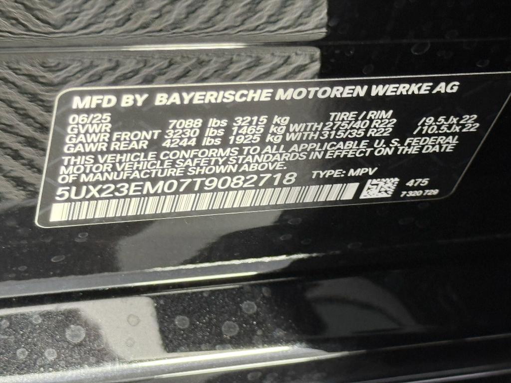 new 2026 BMW X7 car, priced at $95,650