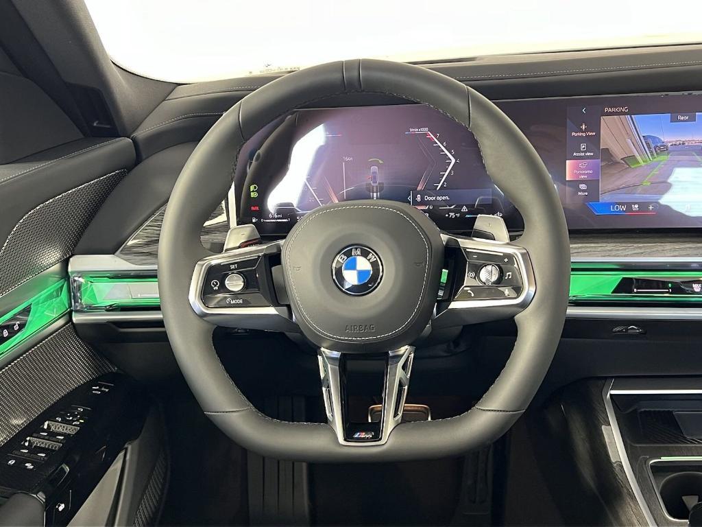 new 2025 BMW 740 car, priced at $99,325