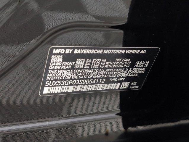 used 2025 BMW X3 car, priced at $47,162