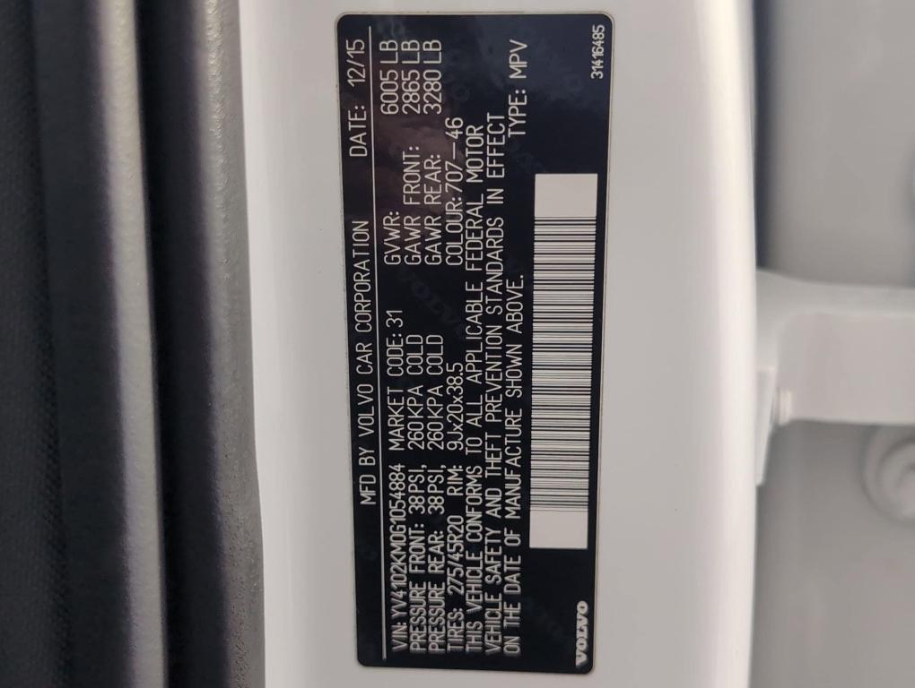 used 2016 Volvo XC90 car, priced at $16,999