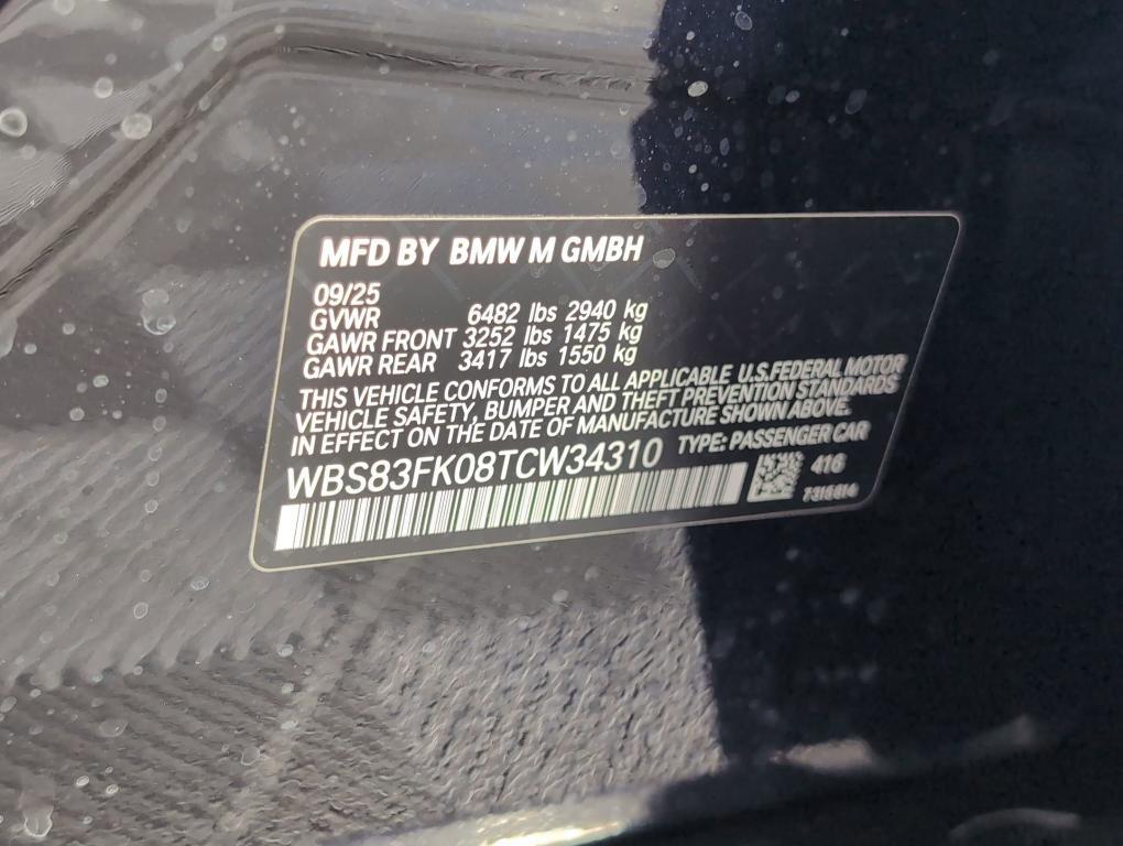 new 2026 BMW M5 car, priced at $125,175
