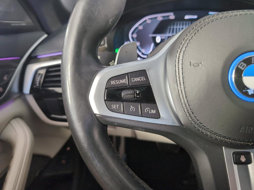 used 2022 BMW 530e car, priced at $38,999