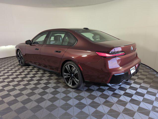 new 2025 BMW 740 car, priced at $107,825