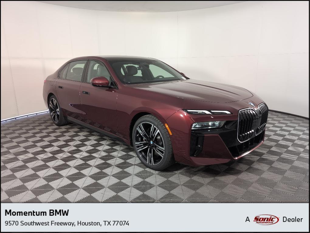 new 2025 BMW 740 car, priced at $107,825