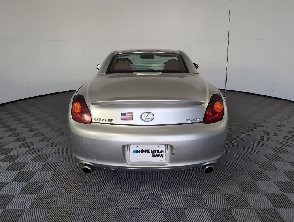 used 2002 Lexus SC 430 car, priced at $10,698