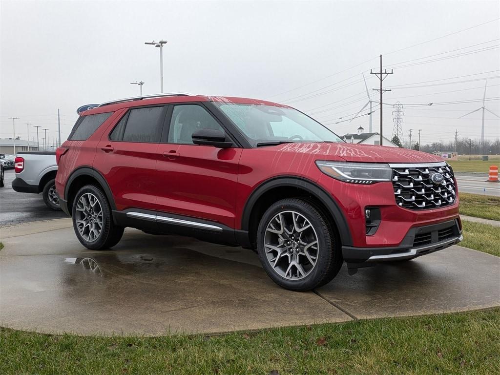 new 2025 Ford Explorer car, priced at $61,155