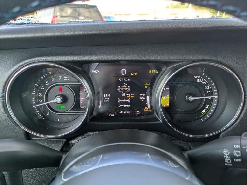 used 2021 Jeep Wrangler Unlimited 4xe car, priced at $33,988
