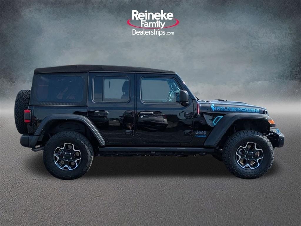 used 2021 Jeep Wrangler Unlimited 4xe car, priced at $33,988