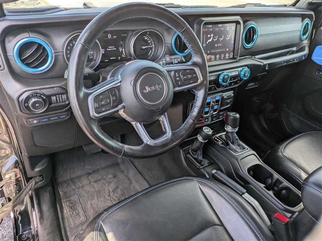 used 2021 Jeep Wrangler Unlimited 4xe car, priced at $33,988