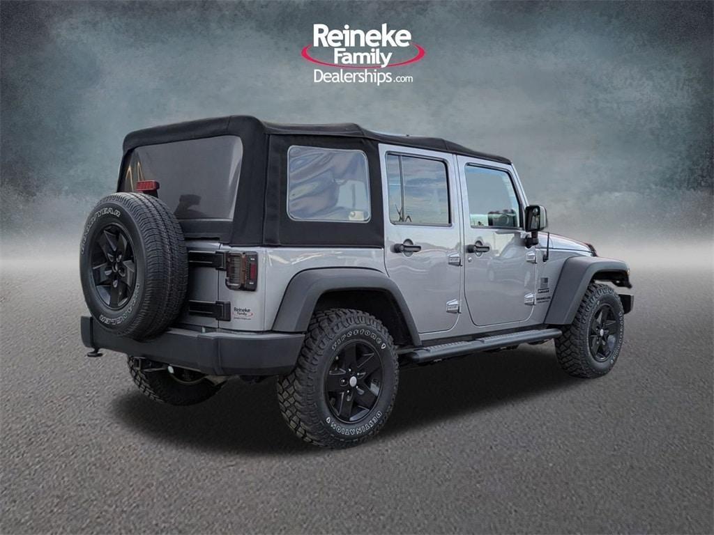 used 2016 Jeep Wrangler Unlimited car, priced at $16,975
