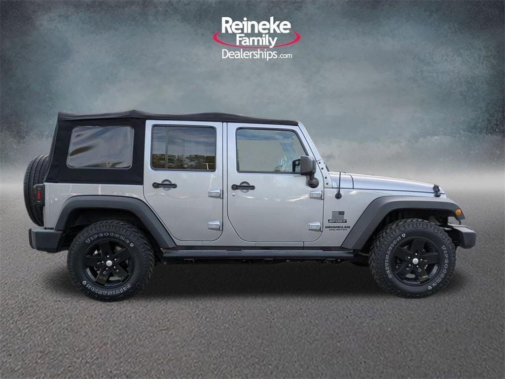 used 2016 Jeep Wrangler Unlimited car, priced at $16,975