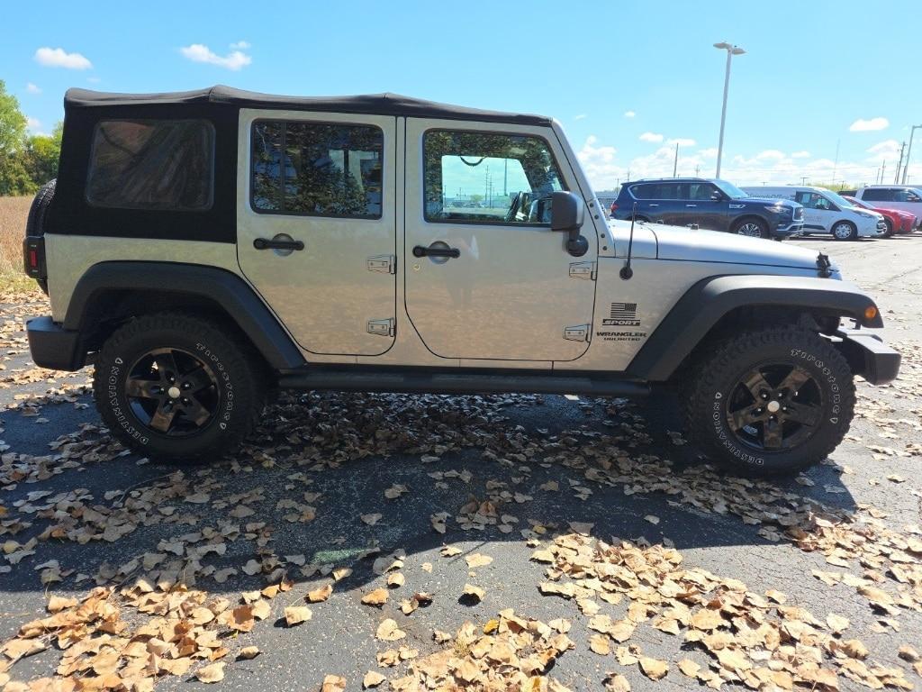 used 2016 Jeep Wrangler Unlimited car, priced at $19,497