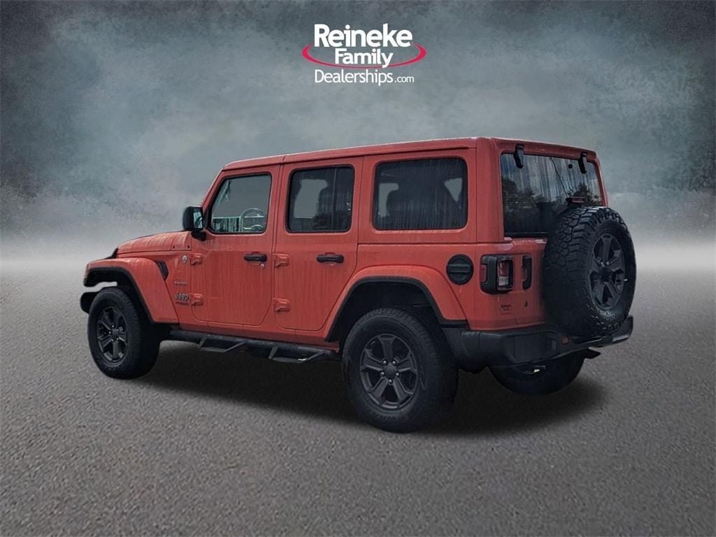 used 2020 Jeep Wrangler Unlimited car, priced at $24,950