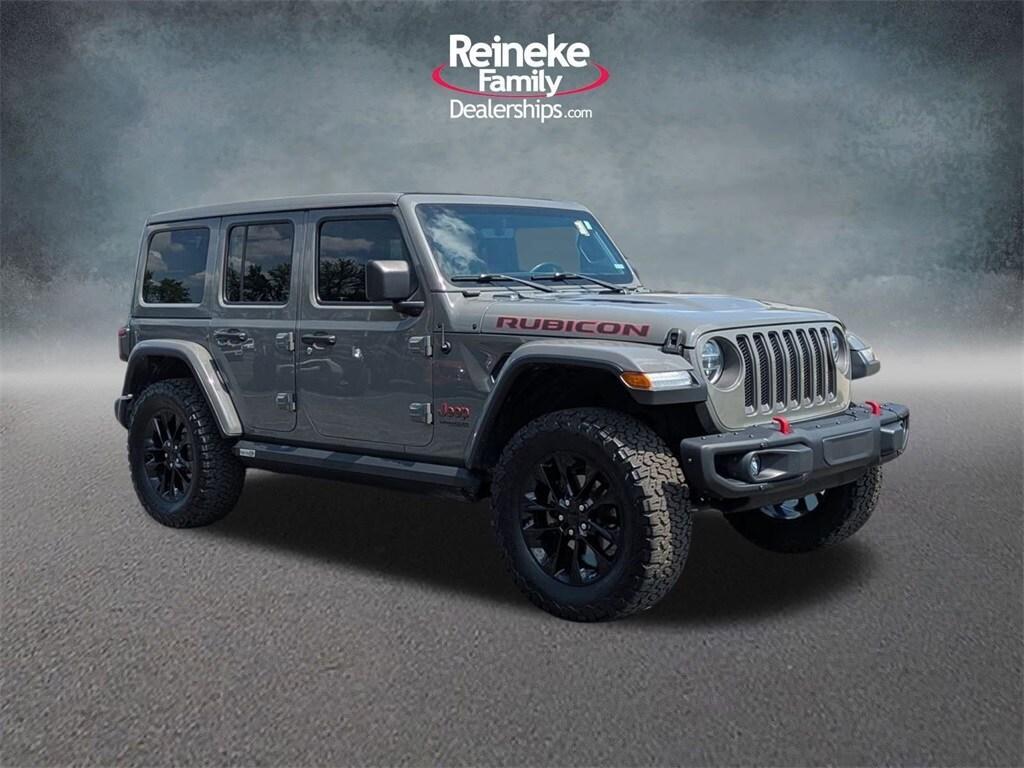 used 2020 Jeep Wrangler Unlimited car, priced at $29,939