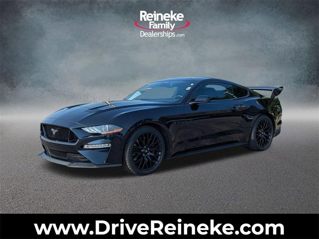 used 2021 Ford Mustang car, priced at $37,984