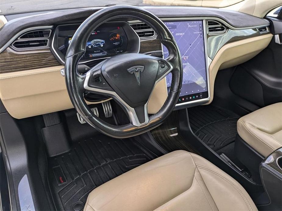 used 2015 Tesla Model S car, priced at $20,766