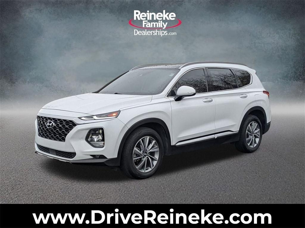 used 2019 Hyundai Santa Fe car, priced at $14,880