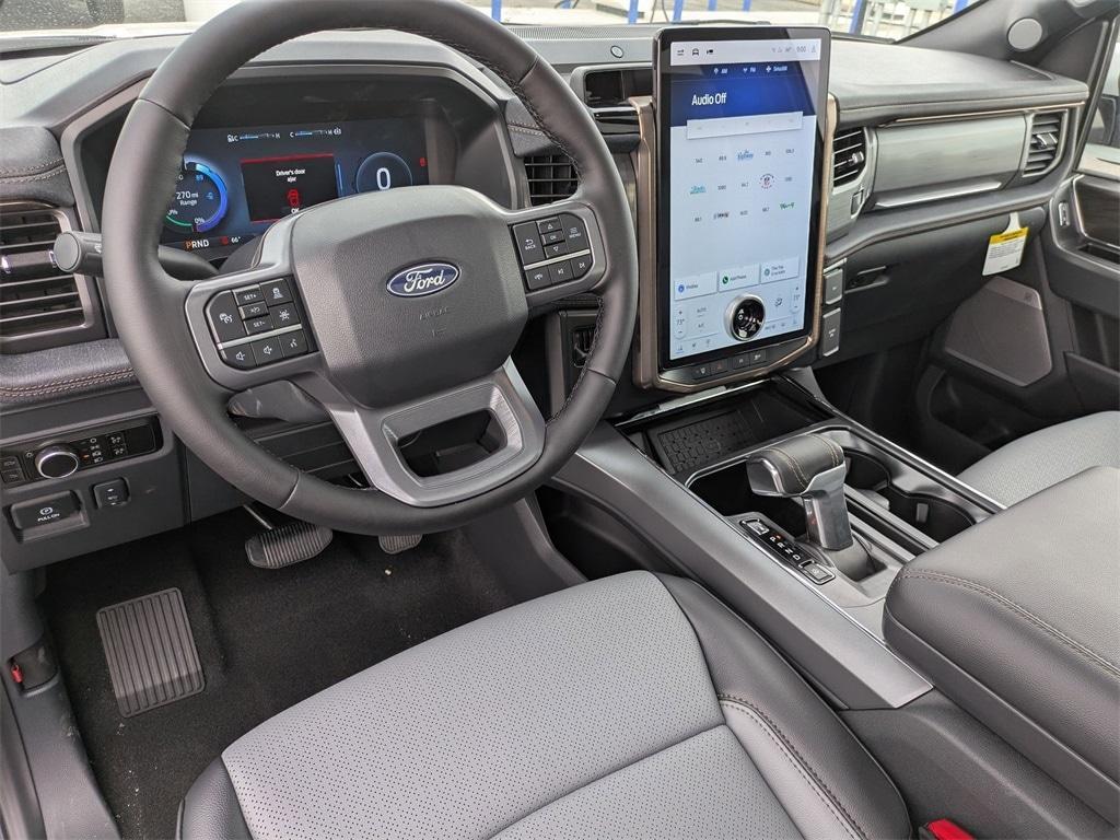 new 2025 Ford F-150 Lightning car, priced at $75,445