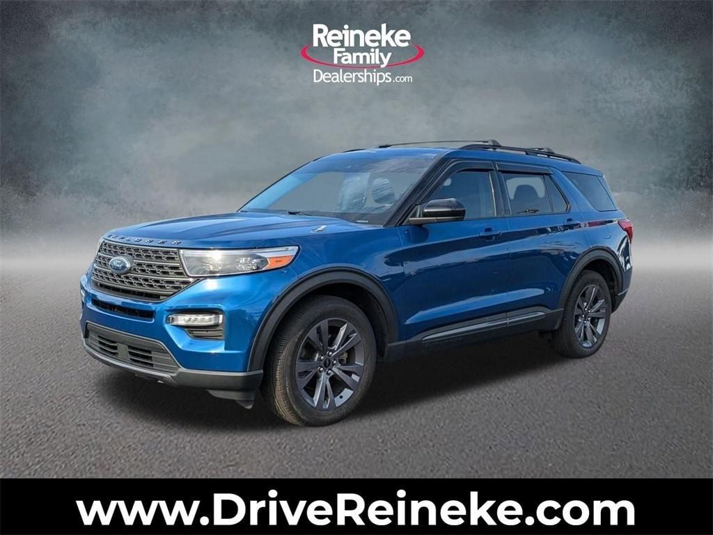 used 2022 Ford Explorer car, priced at $28,973