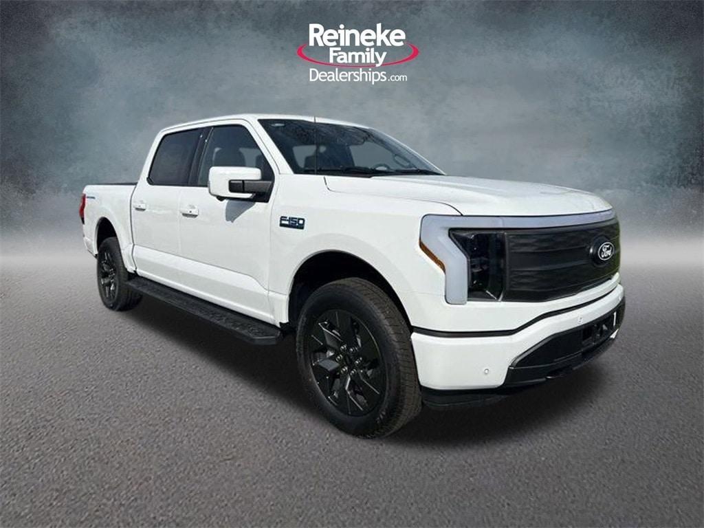 new 2025 Ford F-150 Lightning car, priced at $74,390