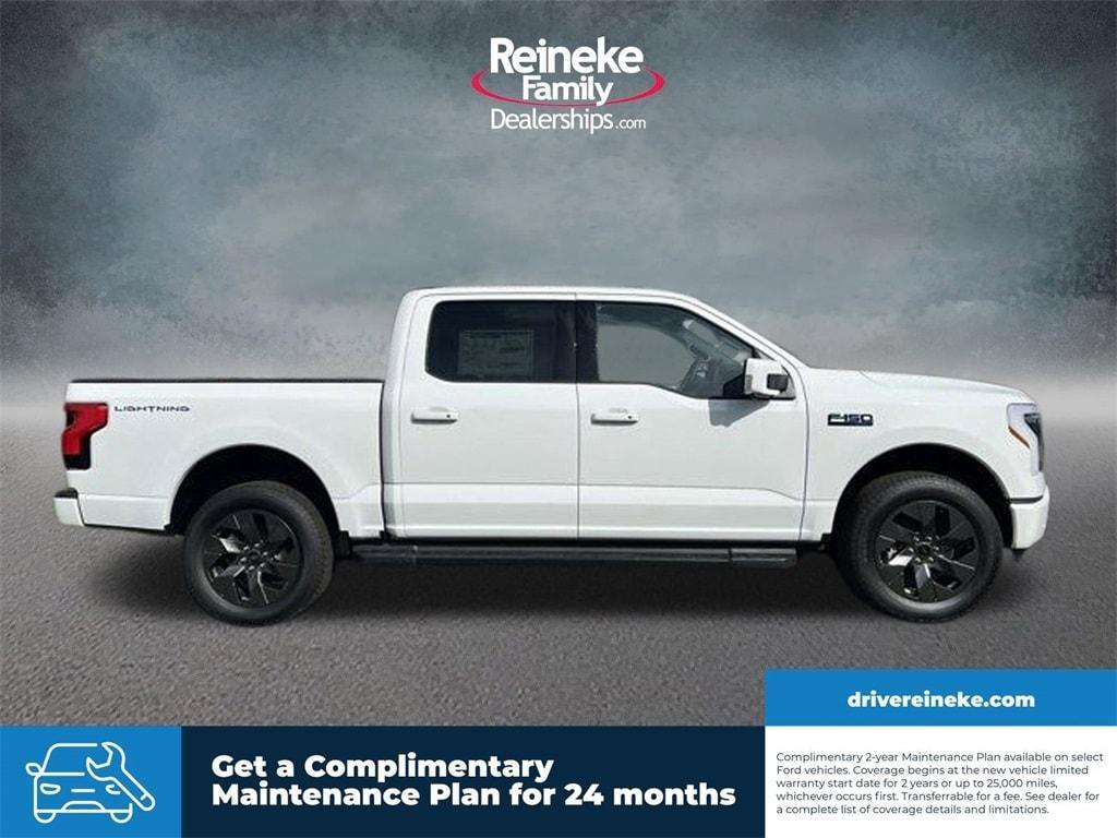 new 2025 Ford F-150 Lightning car, priced at $74,390