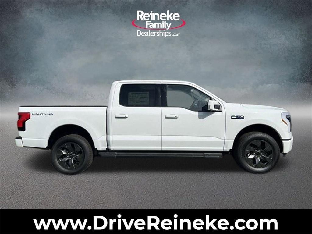 new 2025 Ford F-150 Lightning car, priced at $74,390