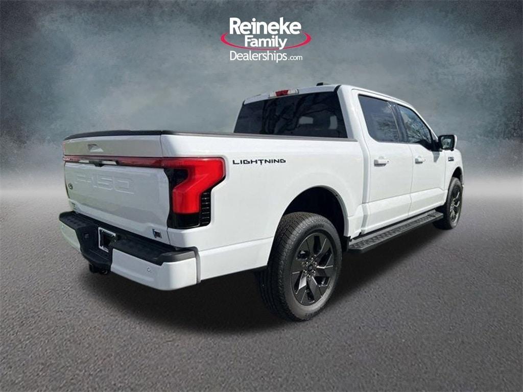 new 2025 Ford F-150 Lightning car, priced at $74,390