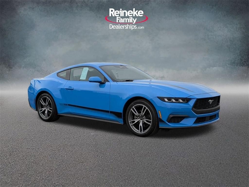 used 2024 Ford Mustang car, priced at $33,984
