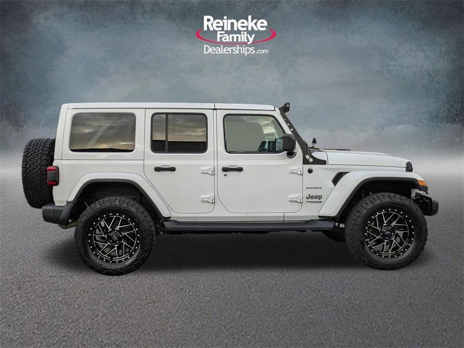 used 2018 Jeep Wrangler Unlimited car, priced at $31,347