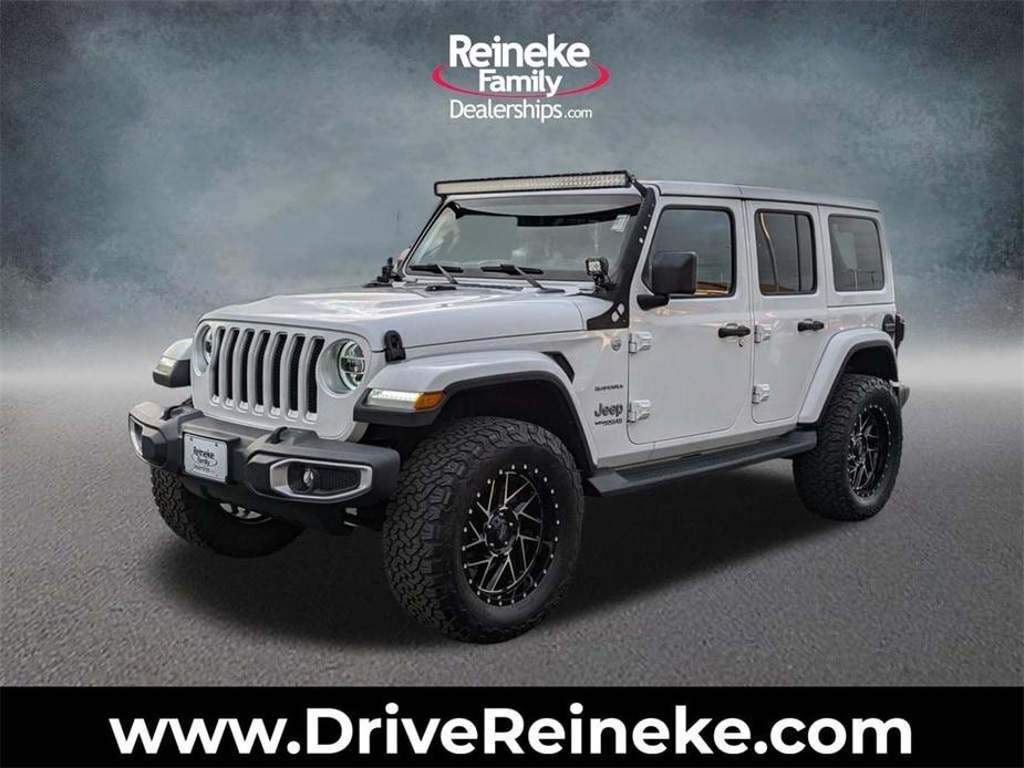 used 2018 Jeep Wrangler Unlimited car, priced at $31,347