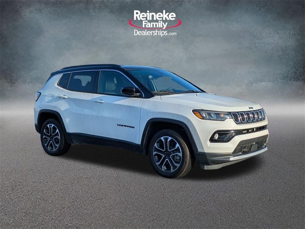 used 2024 Jeep Compass car, priced at $26,994