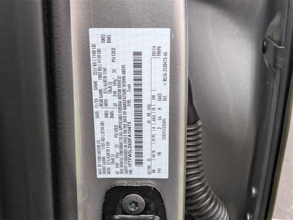new 2025 Ford F-150 car, priced at $55,876