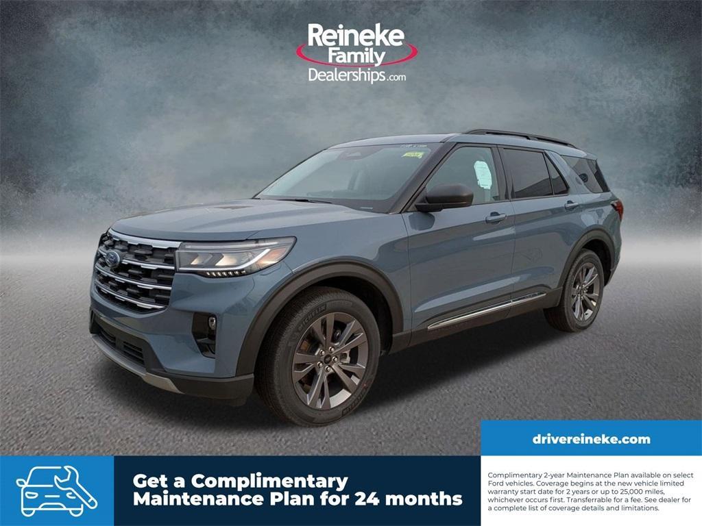 new 2025 Ford Explorer car, priced at $46,671