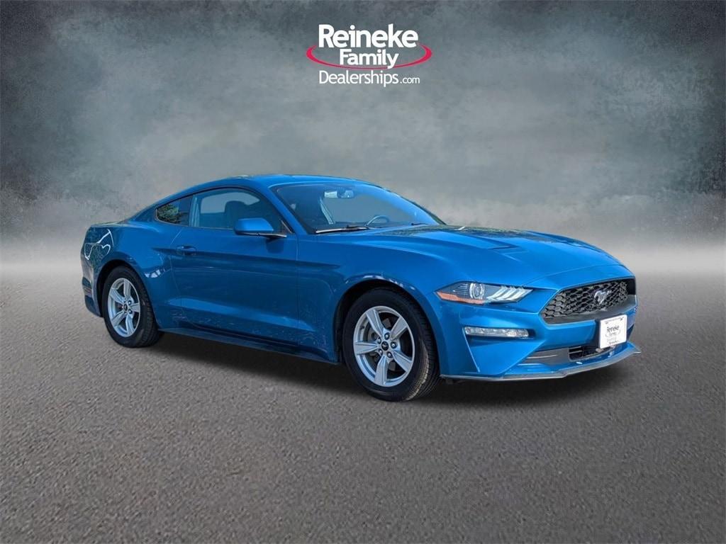 used 2020 Ford Mustang car, priced at $18,753