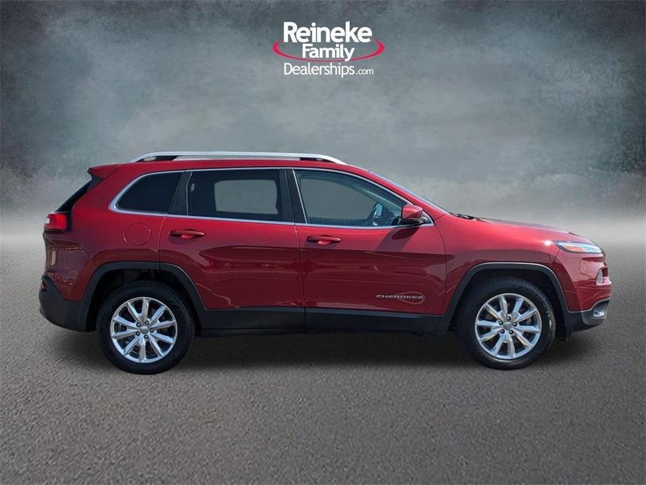 used 2016 Jeep Cherokee car, priced at $12,440