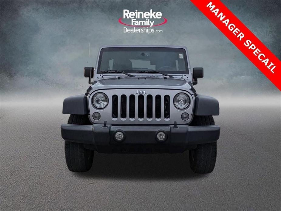 used 2017 Jeep Wrangler Unlimited car, priced at $20,526