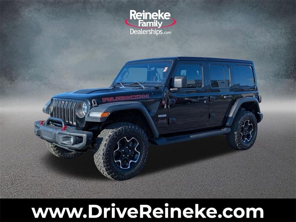 used 2020 Jeep Wrangler Unlimited car, priced at $34,953