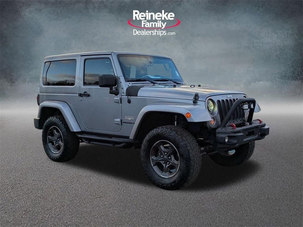 used 2014 Jeep Wrangler car, priced at $14,726