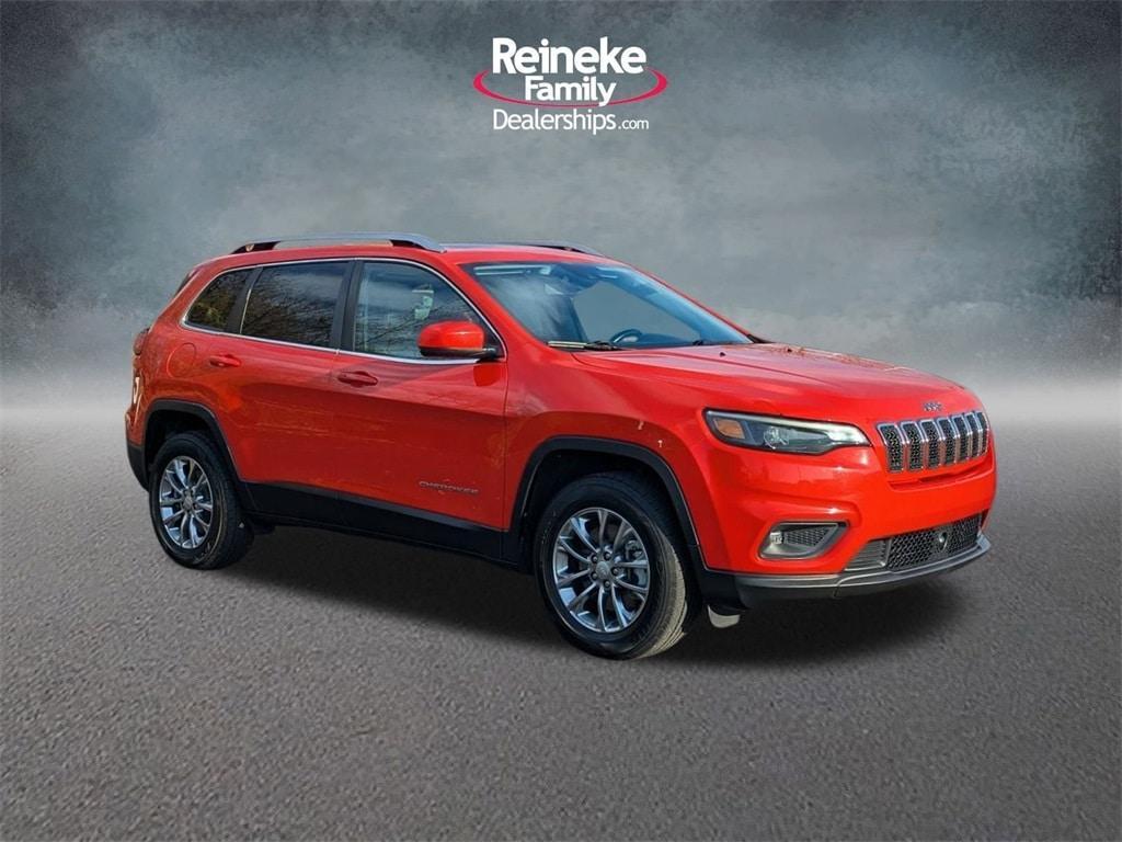 used 2021 Jeep Cherokee car, priced at $19,025