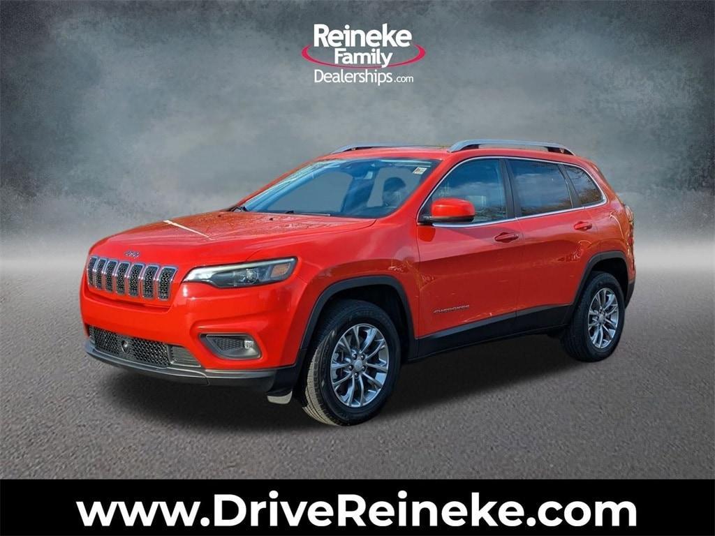 used 2021 Jeep Cherokee car, priced at $19,025