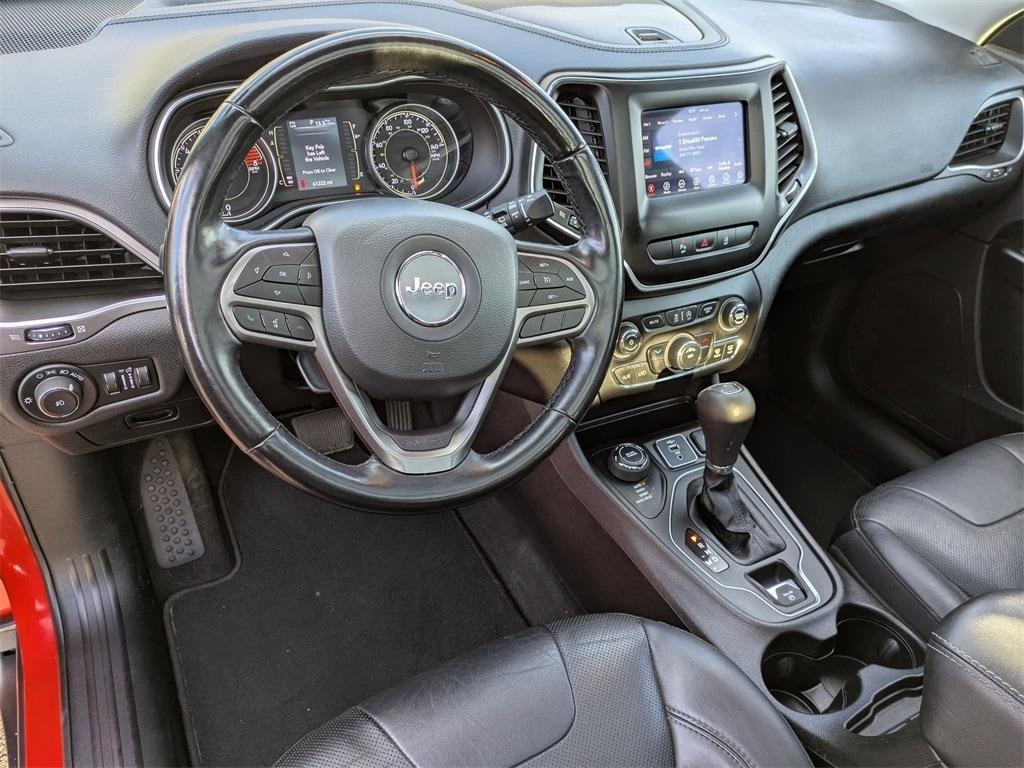 used 2021 Jeep Cherokee car, priced at $19,025